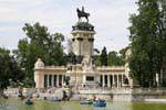 madrid parque del buen retiro monumente alfonso XII 5442
