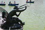 madrid parque del buen retiro musicienne sur tortue 5451