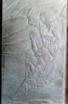 santissima trinita saccargia bas relief sur metal 14