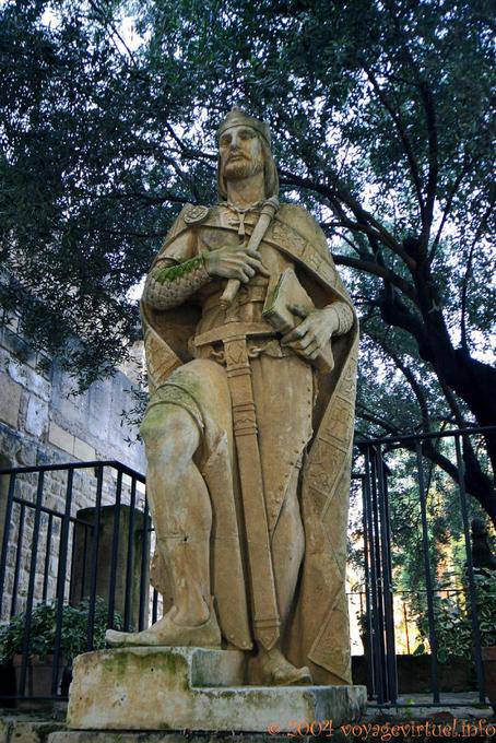 Statue von König Alcazar Cordoba - Spanien
