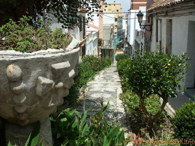 Ruelle abfall Algeciras - Spanien, Andalusien
