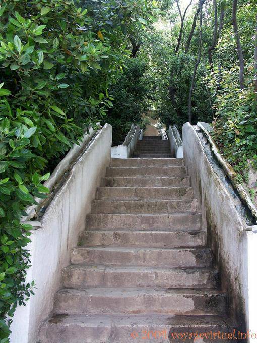 Escalera del Agua, Alhambra Generalife Granada - Spanien, Andalusien