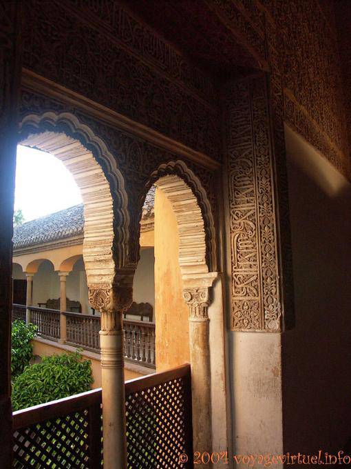 Hot Stone und Licht, Alhambra Granada - Spanien