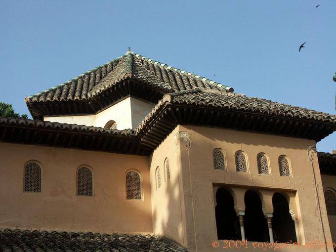 Schönheit Dächer, Alhambra, Granada - Spanien