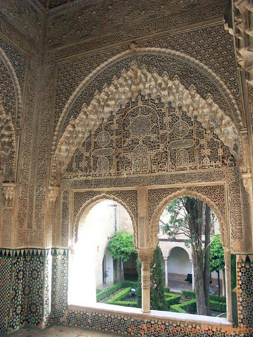 Mirador Daraxa, Alhambra Granada - Spanien