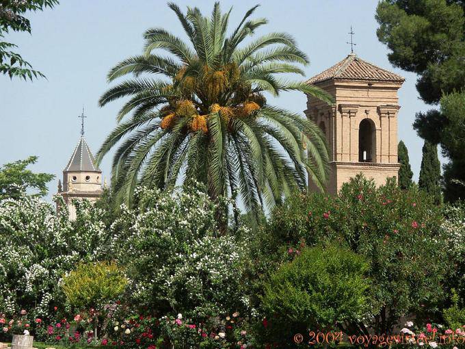 Jardines del Portal, Alhambra, Granada - Spanien