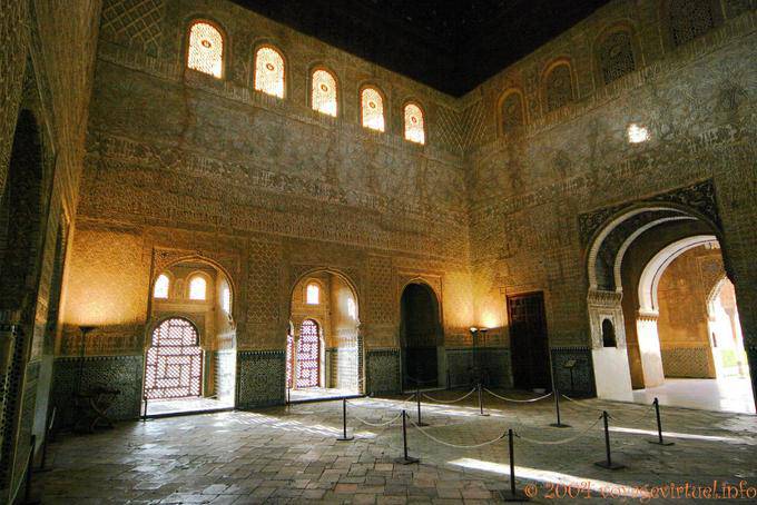 Die Kammer der Botschafter, Alhambra Nasriden Granada - Spanien, Andalusien