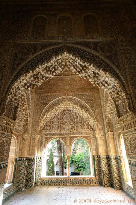 Sala de los Reyes, Alhambra Nasriden Granada - Spanien