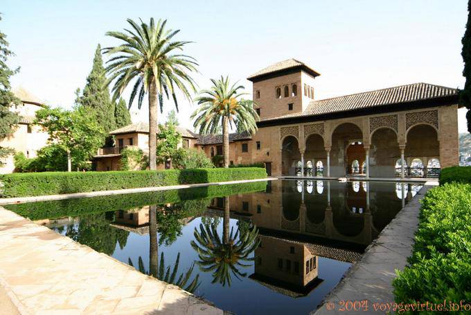 Palast der Partal, Alhambra Nasriden Granada - Spanien
