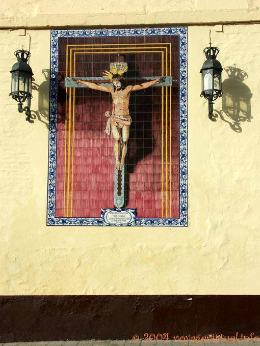 Christus am Kreuz, Antequera - Spanien