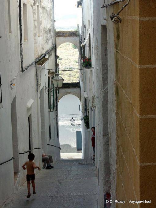 Traboule Arcos de la Frontera - Spanien