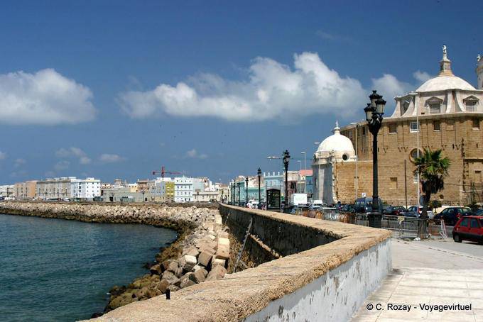 Calle Campo del Sur, Cadiz - Spanien, Andalusien