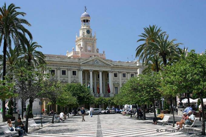 Rathaus, Cadiz - Spanien, Andalusien