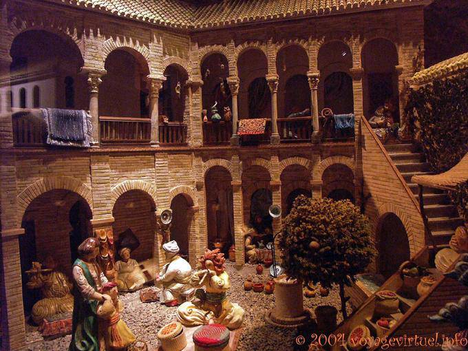 Miniatur-Wiedergabe Alltag, Calahorra Cordoba - Spanien