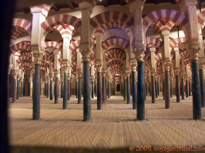 Modell der Moschee, Cordoba Calahorra - Spanien
