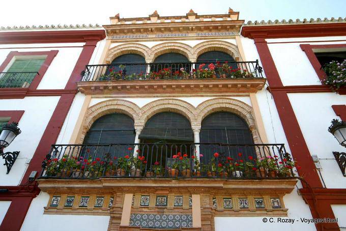 Palace Balkon, Carmona - Spanien, Andalusien