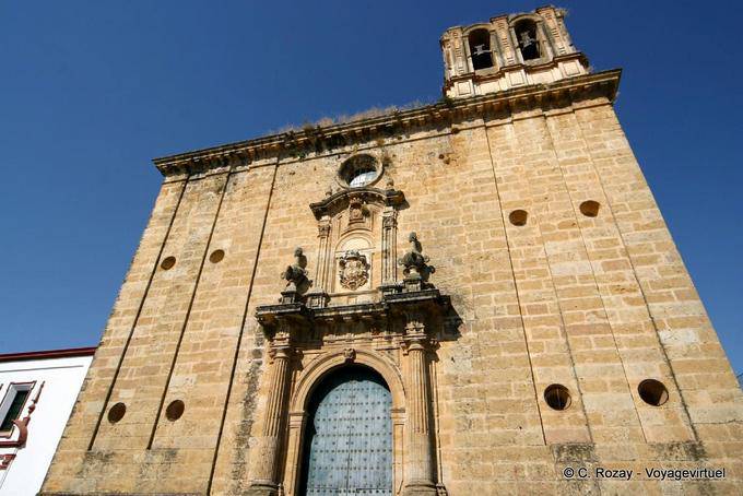 Carmona, geschnitten Glocke, Plaza del Cristo Rey - Spanien, Andalusien