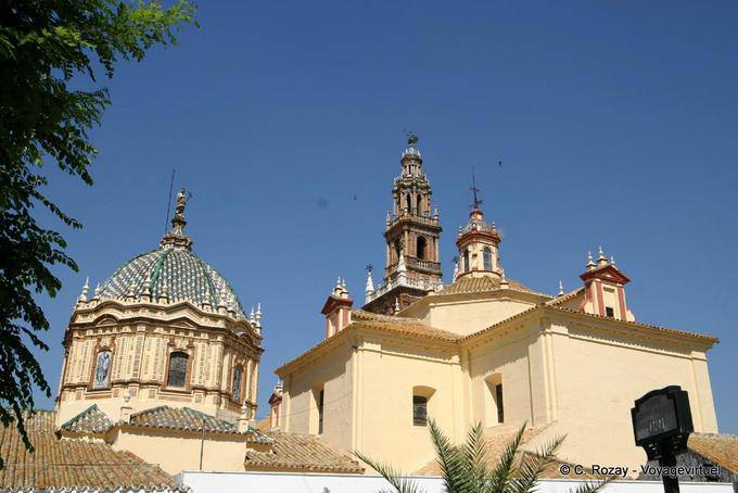 Carmona Ein weiterer Blick auf San Pedro - Spanien, Andalusien