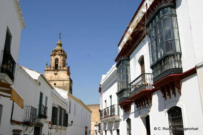 Verglaste Balkone, Carmona - Spanien, Andalusien