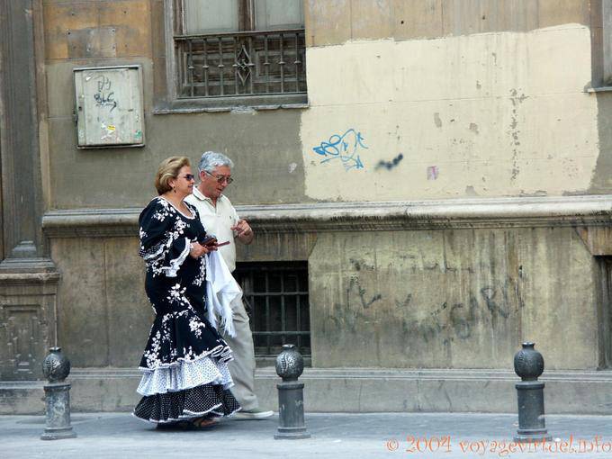 Traditionelle Kleidung, Granada - Spanien, Andalusien