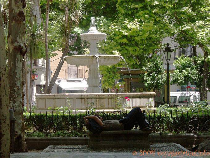Weiße Brunnen, Granada - Spanien, Andalusien