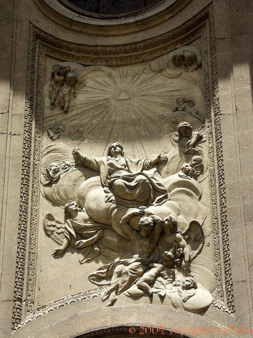 Christus Maurer Santa María de la Encarnación, Granada - Spanien
