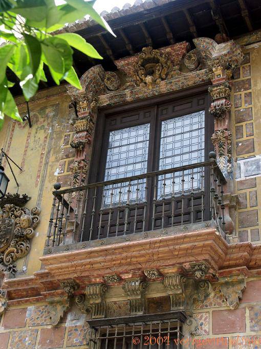 Fensterdekoration reichen, Granada - Spanien