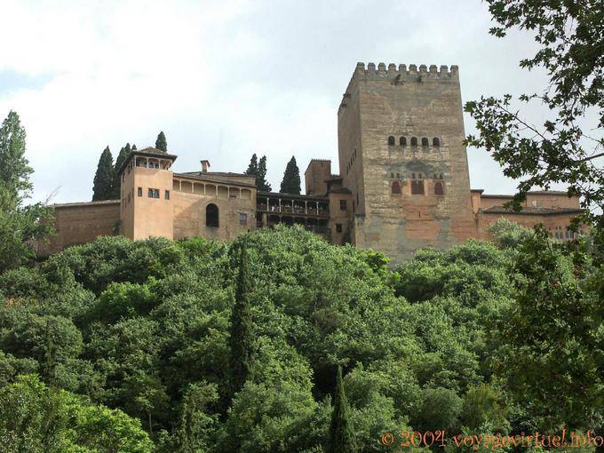 Turm der Alcazaba, Granada - Spanien