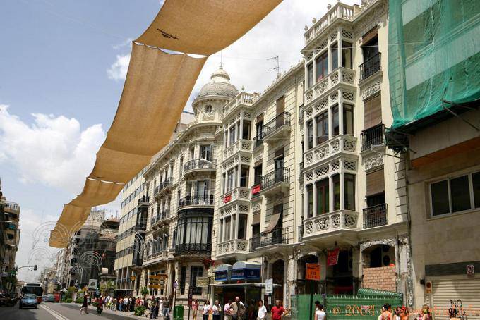 Calle de la Paz, Grenada - Spanien