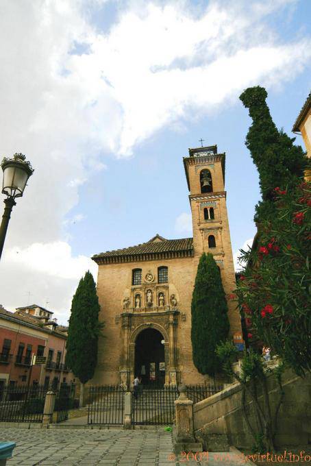 San Gil y Santa Ana Kirche, Granada - Spanien