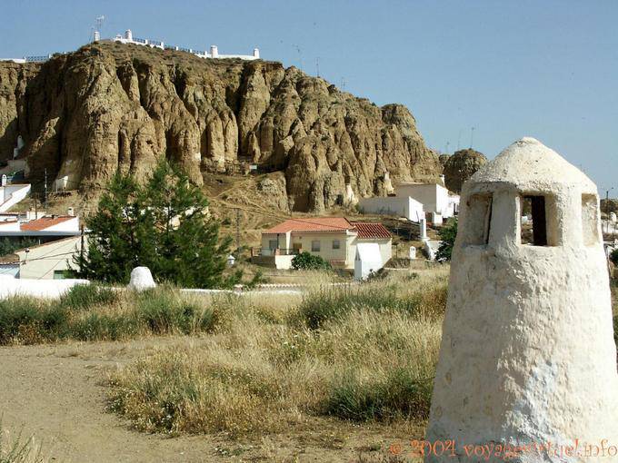 Höhlenwohnung, Guadix - Spanien