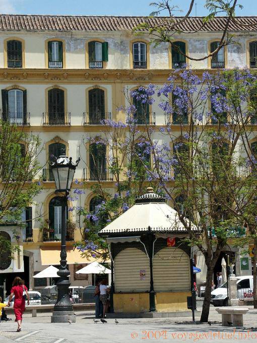 Malaga Kiosk vor Ort - Spanien, Andalusien
