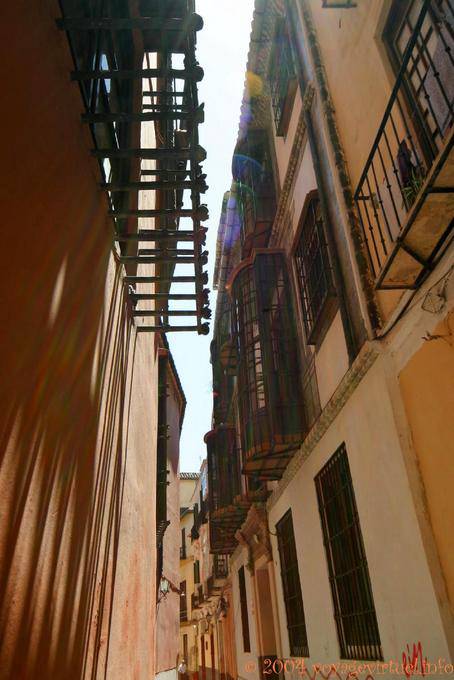 Gasse in der alten Stadt, Malaga - Spanien, Andalusien