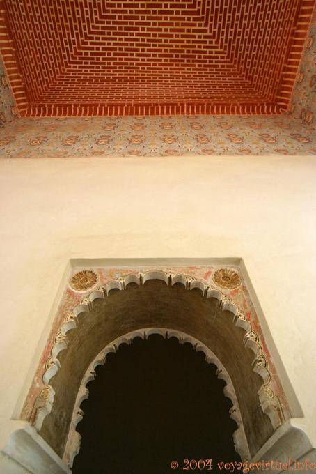 Architektonisches Wunder der Alcazaba-Palast, Malaga - Spanien, Andalusien