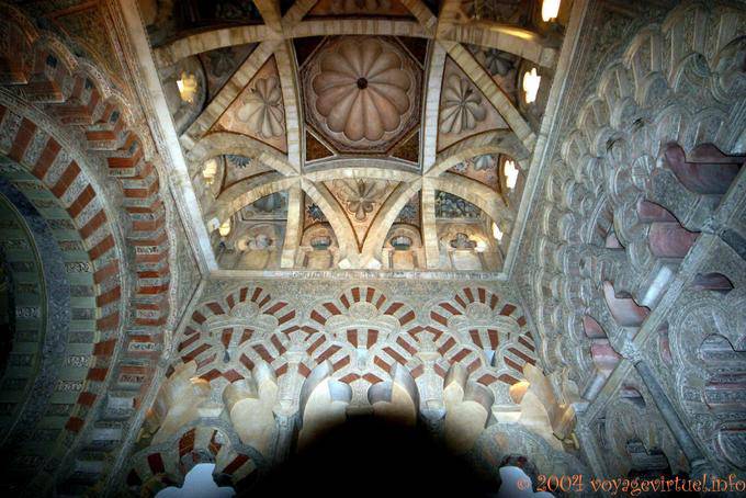 Arch Details, Mezquita Cordoba - Spanien, Andalusien