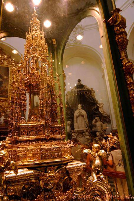 Domschatzkammer, Enrique de Arfe custodia, Capilla de Sta. Teresa Mezquita Cordoba - Spanien, Andalusien