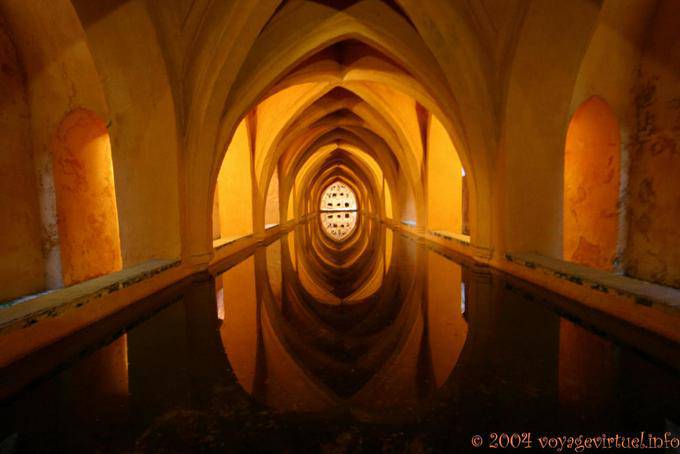 Badezimmer Maria de Padilla, Alcazar von Sevilla - Spanien