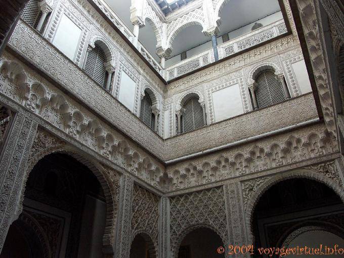 Patio de las Muñecas, Sevilla Alcazar - Spanien