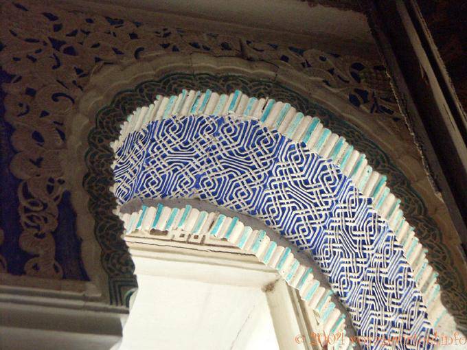Mudejar Maßwerk, Alcazar von Sevilla - Spanien