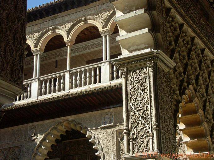 Künstlerische Mischung, Sevilla Alcazar - Spanien