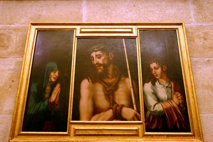 Tabelle Triptychon, Kathedrale von Sevilla - Spanien