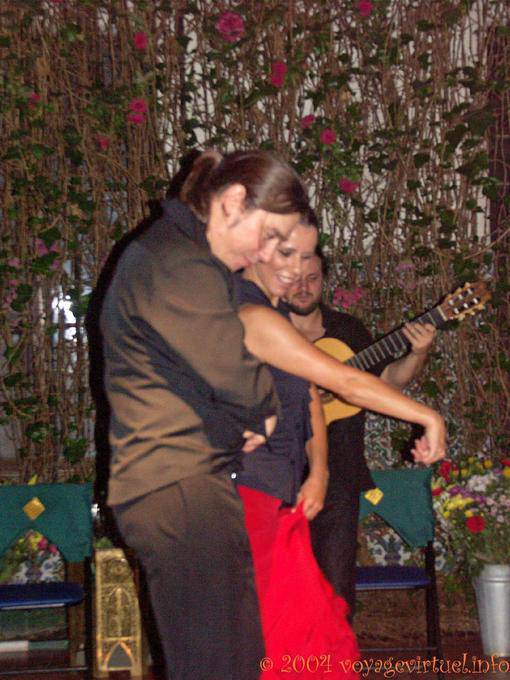 Nahkampf Tänzer, Sevilla Flamenco - Spanien