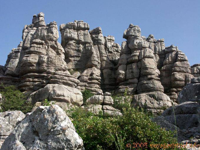 Robot Kalksteine, Torcal de Antequera - Spanien
