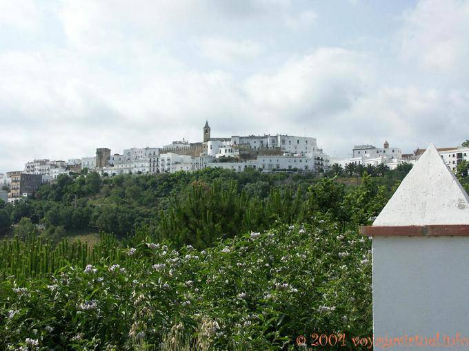 Panorama auf dem Felsvorsprung auf Vejer - Spanien