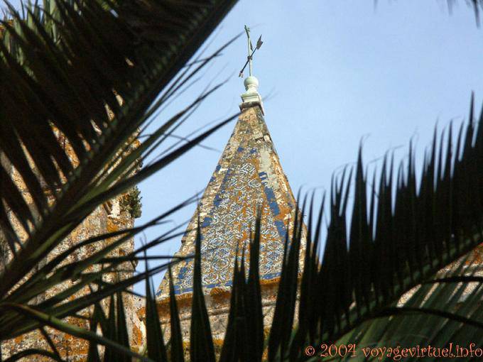 Dachflügel, Iglesia del Divino Salvador, Vejer de la Frontera - Spanien, Andalusien