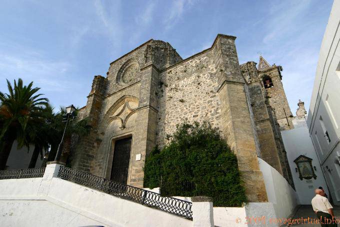Entrada principal von Parroquia Divino Salvador, Vejer de la Frontera - Spanien