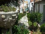 Ruelle abfall Algeciras, Spanien.