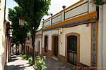 Typische Architektur, Algeciras, Spanien.