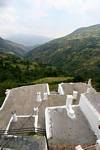 Auf der Klippe in Bayárcal, Alpujarras, Spanien.