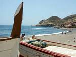 Bogen boot Cabo de Gata, Spanien.